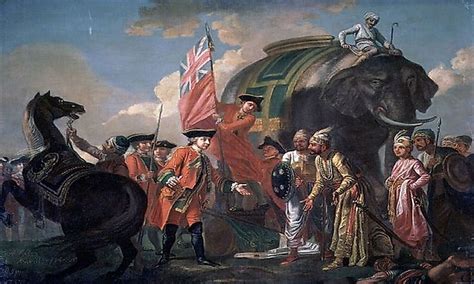 A Batalha de Plassey:  Um Confronto Épico Entre as Forças da Companhia Britânica das Índias Orientais e do Nawab de Bengala que Redefiniu a História Indiana